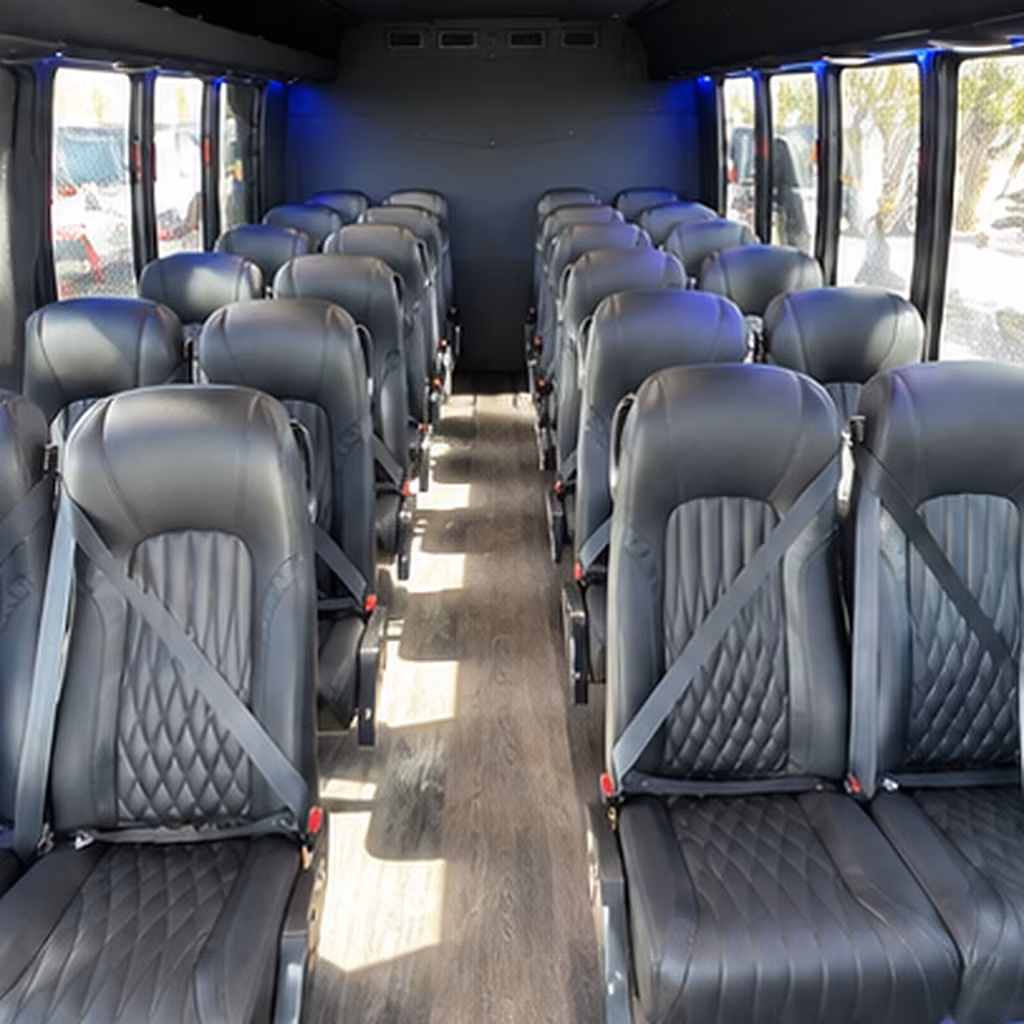 daytona beach long distance transportation onboard seating