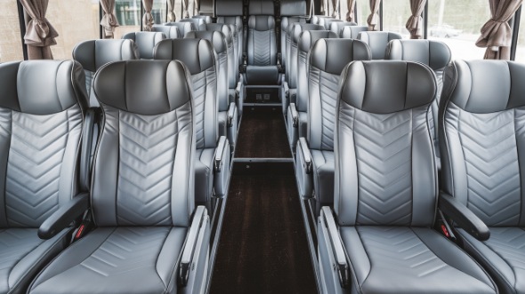 56 passenger charter bus interior apopka