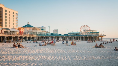 daytona beach boardwalk and pier